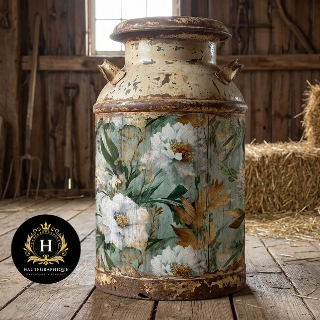 Vintage Floral Seamless Decoupage Seidenpapier (Von Creator hochgeladen)