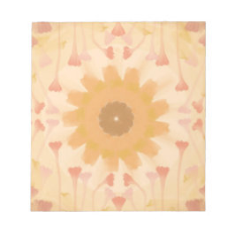 Vintage Floral Symphony Notizblock