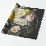 Vintage Floral Wrapping Paper Geschenkpapier<br><div class="desc">This beautiful vintage floral print on the wrapping paper is large enough to make several packages look different, and coordinating with each other! Use this gorgeous paper to wrap that special gift for your mom, sister, daughter, grandmother, auntie! The paper sets the tone for the special gift inside. This paper...</div>