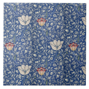 Vintage florale Blume William Morris Medway Fliese