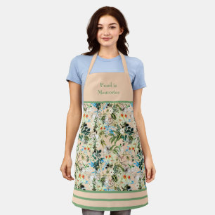 Vintage florale Schürze