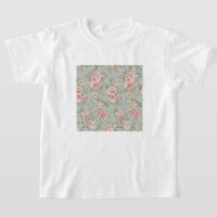 Vintage florale Tapete