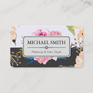 Vintage Florenz Visitenkarte