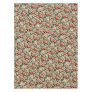 Vintage Flower Pattern Cotagecore Tischdecke