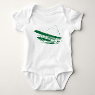 Vintage-Flugboot Baby Strampler