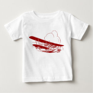 Vintage-Flugboot Baby T-shirt