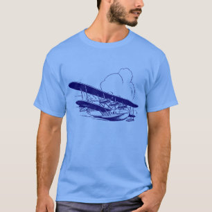 Vintage-Flugboot T-Shirt