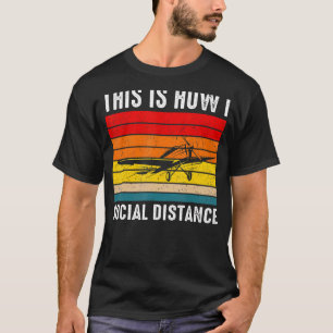 Vintage Fluglotsenflugschule T-Shirt
