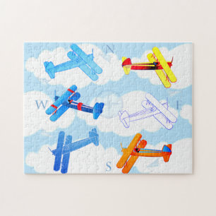 Vintage Flugzeug Airforce Pilot