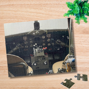 Vintage-Flugzeug-Foto-Pilot-Vater-Geburtstag-Luftf