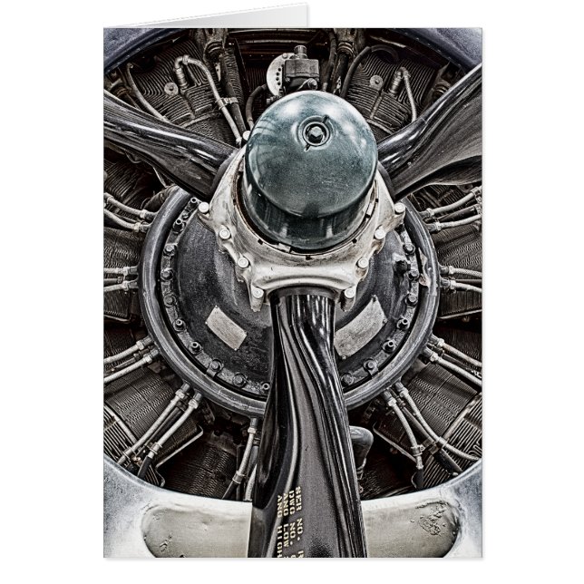 Vintage Flugzeugteile (Vorne)