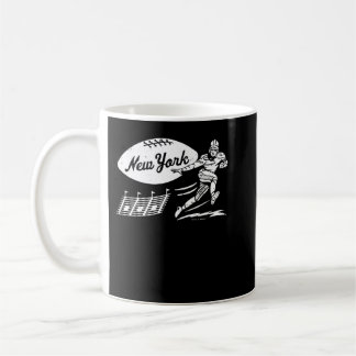 Vintage Football New York Jets (Weiß New York W Kaffeetasse