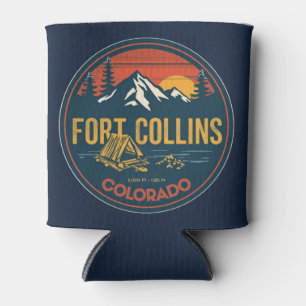 vintage fort colllins colorado bergcamping dosenkühler