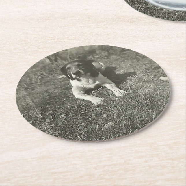 Vintage Foto Untersetzer "Prinz-" (Angewinkelt)