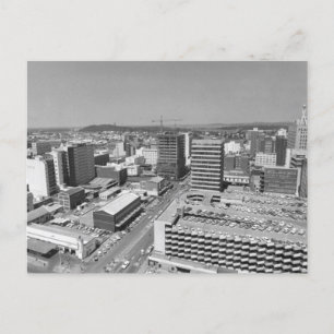 Vintage-Foto von Harare Simbabwe Postkarte