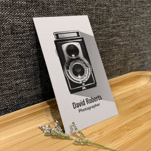 Vintage Fotografie Visitenkarte (Von Creator hochgeladen)