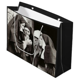 Vintage Fotografie von Rauchnonnen Große Geschenktüte