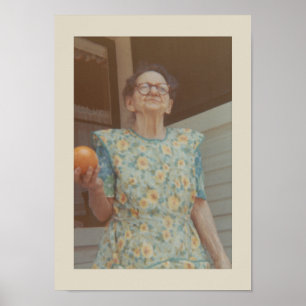 Vintage Fotografien (Oma josephine) Poster