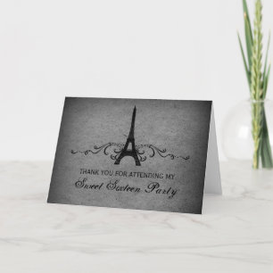 Vintage Français Plourish Sweet 16 Cartes de remer