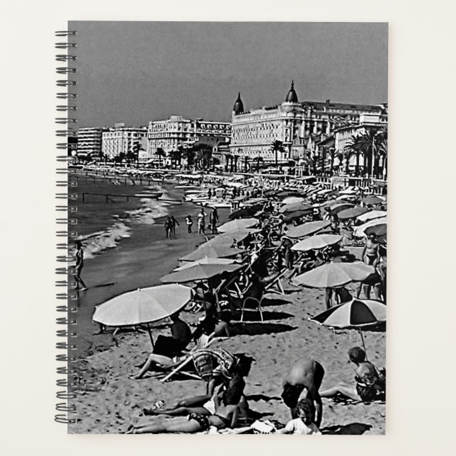 Vintage France Cannes la plage (Devant)