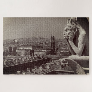 Vintage Frankreich Paris Notre-Dame-Kathedrale Den