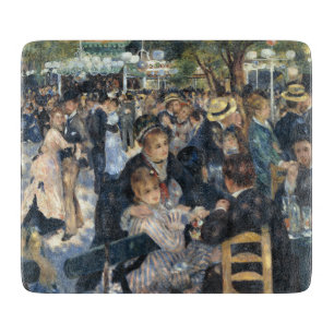Vintage-französische impressionistische Pariser Ta Schneidebrett