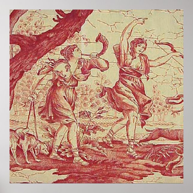 Vintage französische Landeskunde Poster (Vorne)