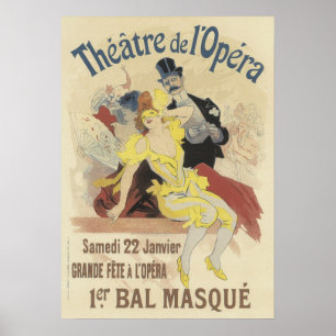 Vintage französische Plakate - l'Opera