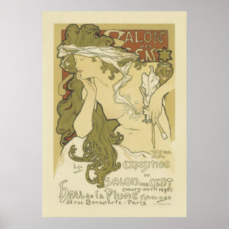 Vintage französische Poster - Salon