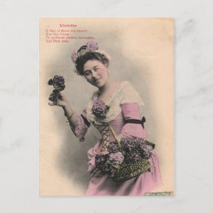 Vintage französische Postkarte