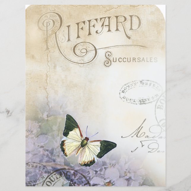 Vintage französische Postkarte (Vorderseite)