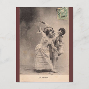 Vintage französische Postkarte