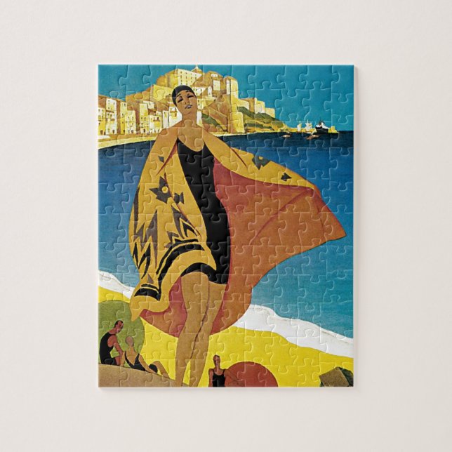 Vintage französische Reise (Vertikal)