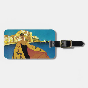 Vintage französische Reise Gepäckanhänger