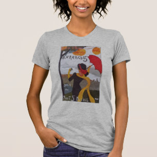 Vintage französische Reise-Werbung 1910 Heather Gr T-Shirt