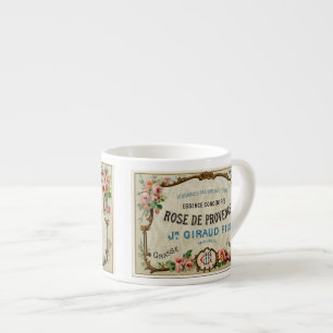 Vintage französisches Label Espressotasse