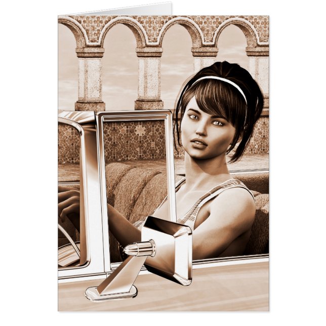 Vintage Frau (Vorne)