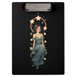 VINTAGE FRAU KLEMMBRETT