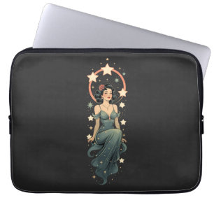VINTAGE FRAU LAPTOPSCHUTZHÜLLE