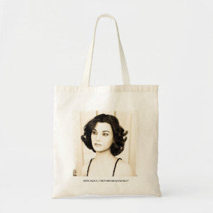 Vintage Frau Tragetasche