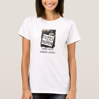 Vintage-Frauenwahlrecht-Shirt T-Shirt