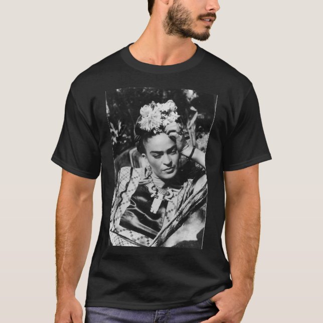 Vintage Frida girl T-Shirt (Vorderseite)