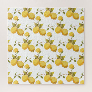 Vintage frische Zitronen: einfaches Design