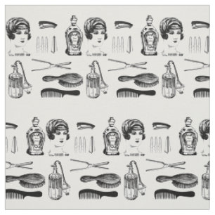 Vintage Friseurschere Stoff
