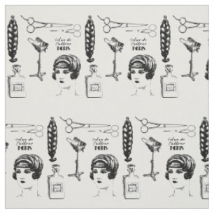 Vintage Friseurschere Stoff