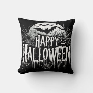 Vintage Frohe Halloween Kunst Kissen