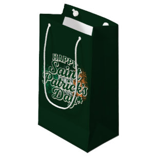 Vintage Frohen St. Patricks Tag  Kleine Geschenktüte