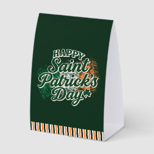 Vintage Frohen St. Patrick's Tag Tischaufsteller