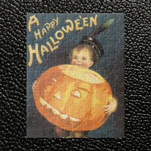 Vintage Frohes Halloween von Ellen Clapsaddle