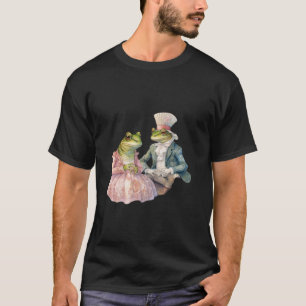 Vintage Froschfrösche Fairytale Frosch T-Shirt